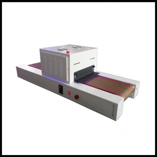 توفير الطاقة LED الأشعة فوق البنفسجية علاج نظام سطح المكتب مع ناقل للطباعة