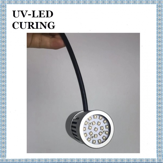 دائرية 365nm UV منطقة علاج مصباح علاج الأشعة فوق البنفسجية الغراء الأشعة فوق البنفسجية الراتنج علاج ضوء

