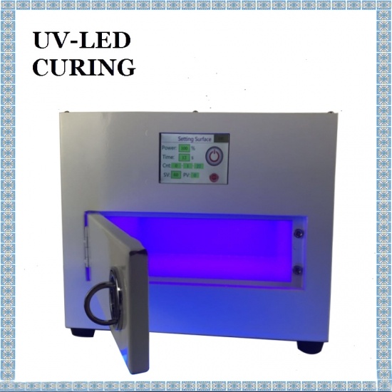  385nm UV الفرن مغلق uv علاج مربع 3D علاج الطباعة