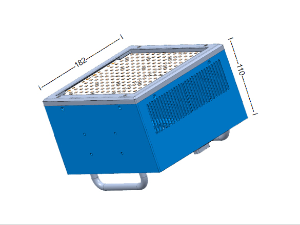 مصدر ضوء معالجة LED بالأشعة فوق البنفسجية عالي الطاقة محمول باليد