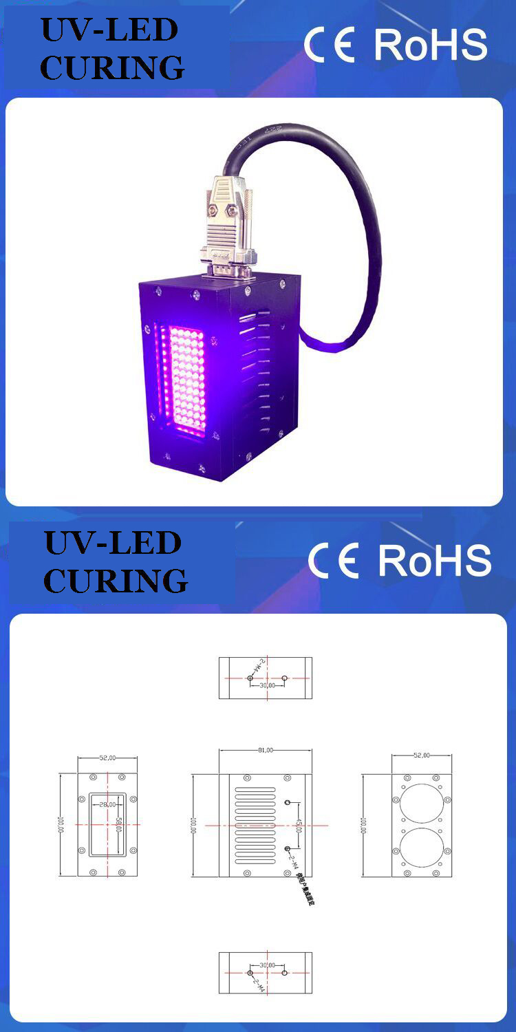 Air Cooling Curing UV LED System