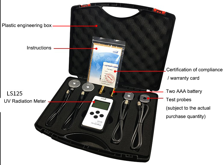 LS125 Handheld UV Measurement for Measuring UV Wavelength Suppliers