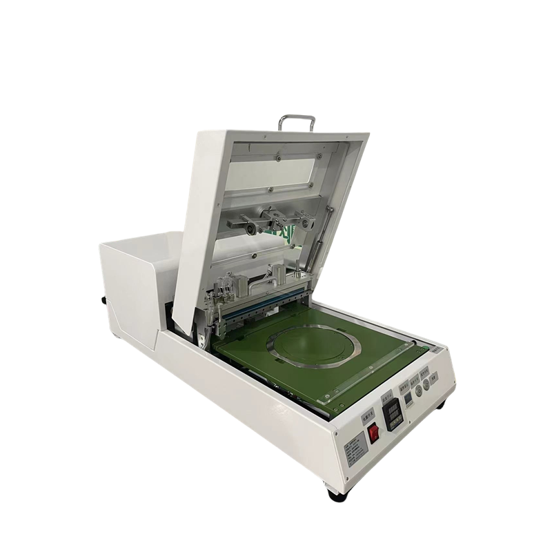 Tape top wafer laminator machine