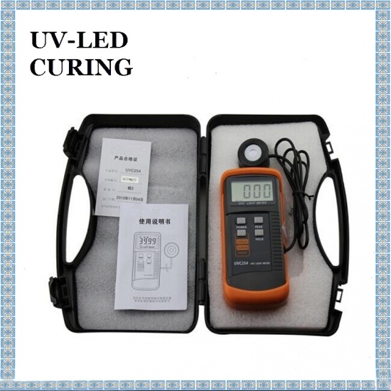 قياس الموجات القصيرة العميقة للأشعة فوق البنفسجية UVC لأنبوب المصباح الزئبقي