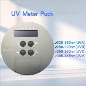 Four Channels UV Meter Puck