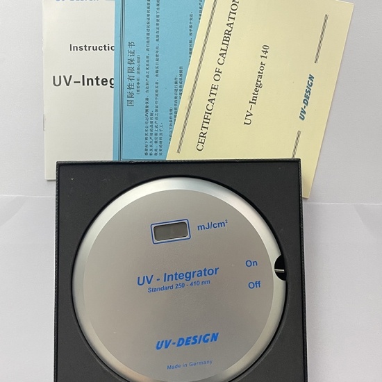  uv-design UV Integrator 140 ارتفاع درجة الحرارة المقاومة للأشعة فوق البنفسجية أداة قياس الطاقة