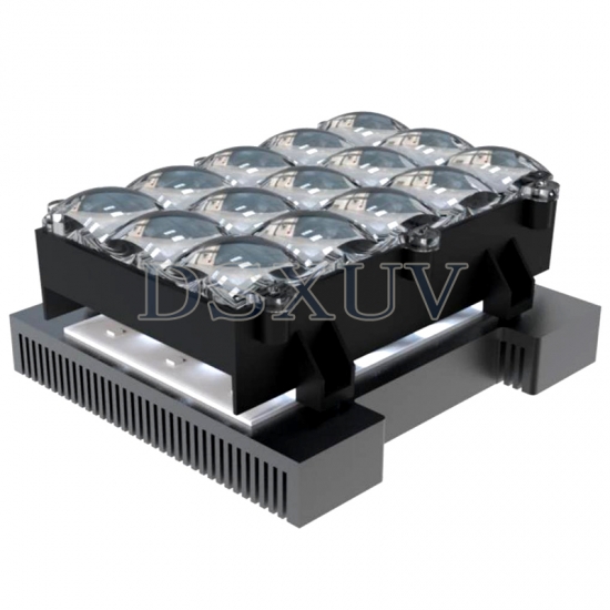 UVLED Module Collimating Parallel Light Source عدسة إضاءة بنفسجية موحدة