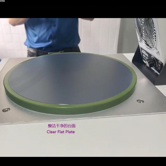 آلة تمزيق فيلم بسكويت الويفر القياسية لإزالة الشريط الواقي لسطح الرقاقة